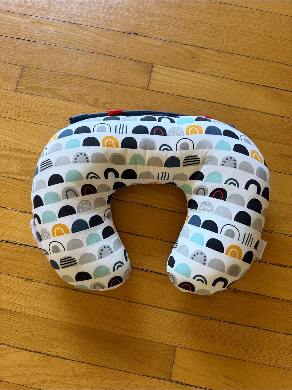 boppy Breastfeeding Pillow in Multi-Color Pattern